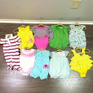Baby onesie lot